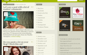 30 Themes preparados para WordPress 2.7 e 2.8
