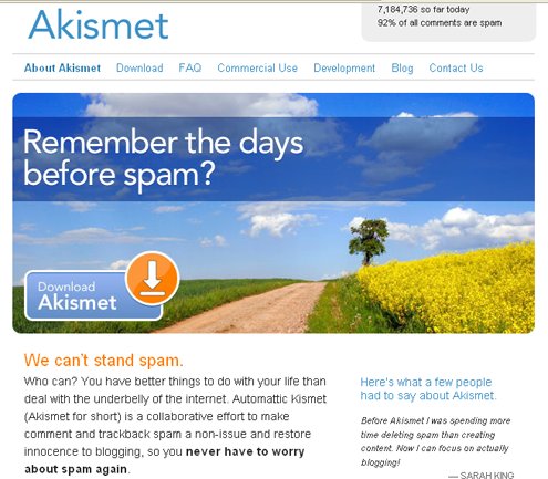 Akismet – Como proteger seu blog de Spams 4858v1 - Akismet – Como proteger seu blog de Spams