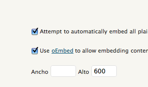 oembed-wordpress-2.9 oEmbed no WordPress 2.9