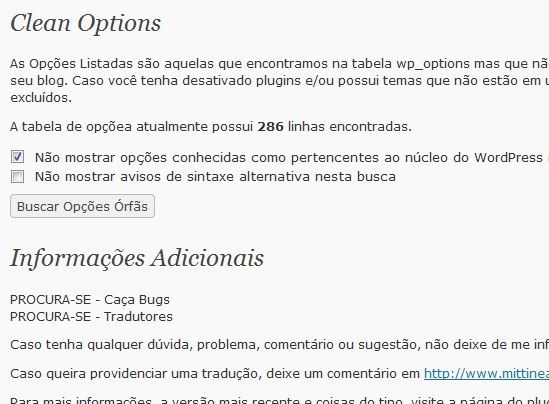 cleanoptions