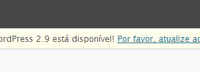 wordpress-2.9 WordPress 2.9 disponível