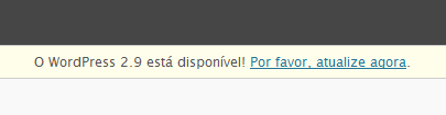 wordpress 2.9 - WordPress 2.9 disponível