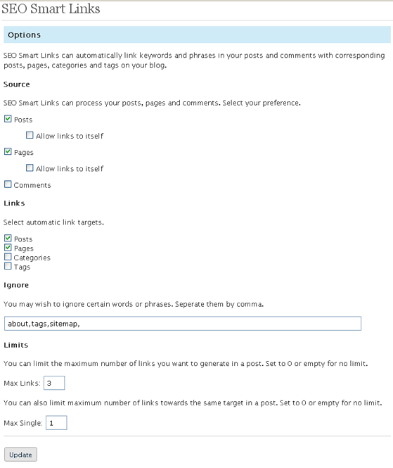 seo link smart - SEO Smart Links: plugin para links internos no seu WordPress