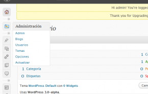 Habilitar a criação de vários blogs com WordPress 3,0-dev