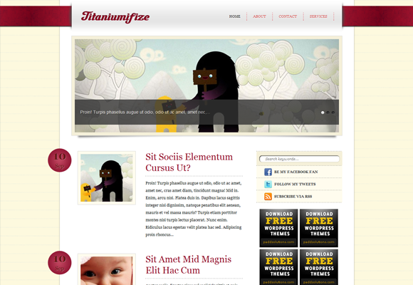 template wordpress titaniumifize post - Titaniumifize WordPress Theme