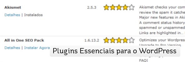 plugins essenciais - 16 Plugins Essenciais para o seu WordPress