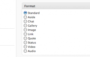 post_formats Como ativar e utilizar os WordPress Post Formats