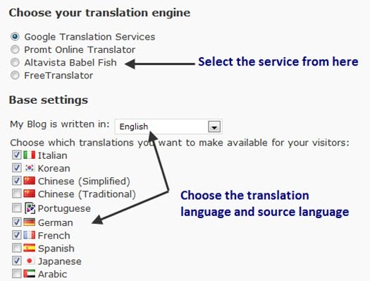 global translator admin 1 thumb - 5 plugins para criar um site multi-língua
