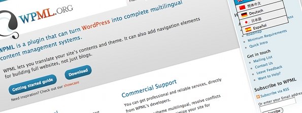 wpml - 5 plugins para criar um site multi-língua