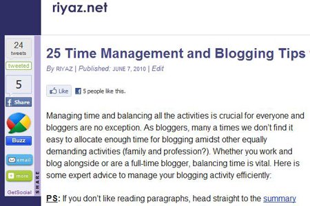 getsocial - 15 plugins de Bookmarking Social