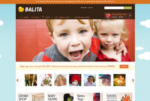 bal - Temas gratuitos de WordPress: 25 melhores de 2011.