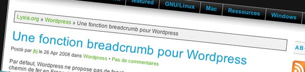 breadcrumb wordpress - Como adicionar Breadcrumb no seu WordPress